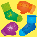 Mitaines et chaussettes douillettes
